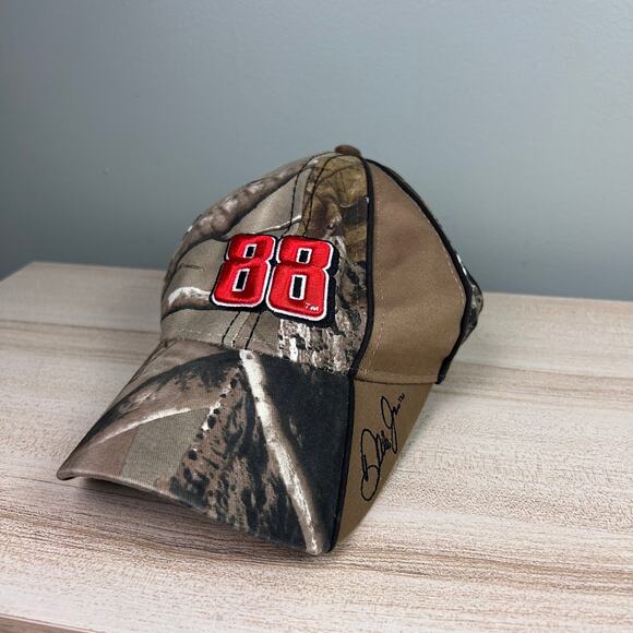Winner's Circle Dale Earnhardt Jr. 88 Camo Baseball Cap NASCAR Camouflage Hat - Picture 1 of 7